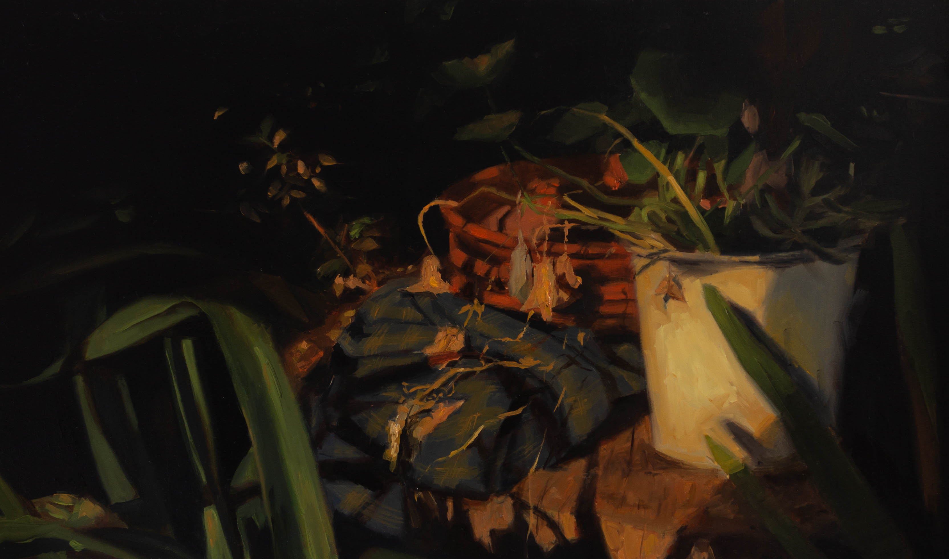 Dead Flowers on a Late Afternoon 