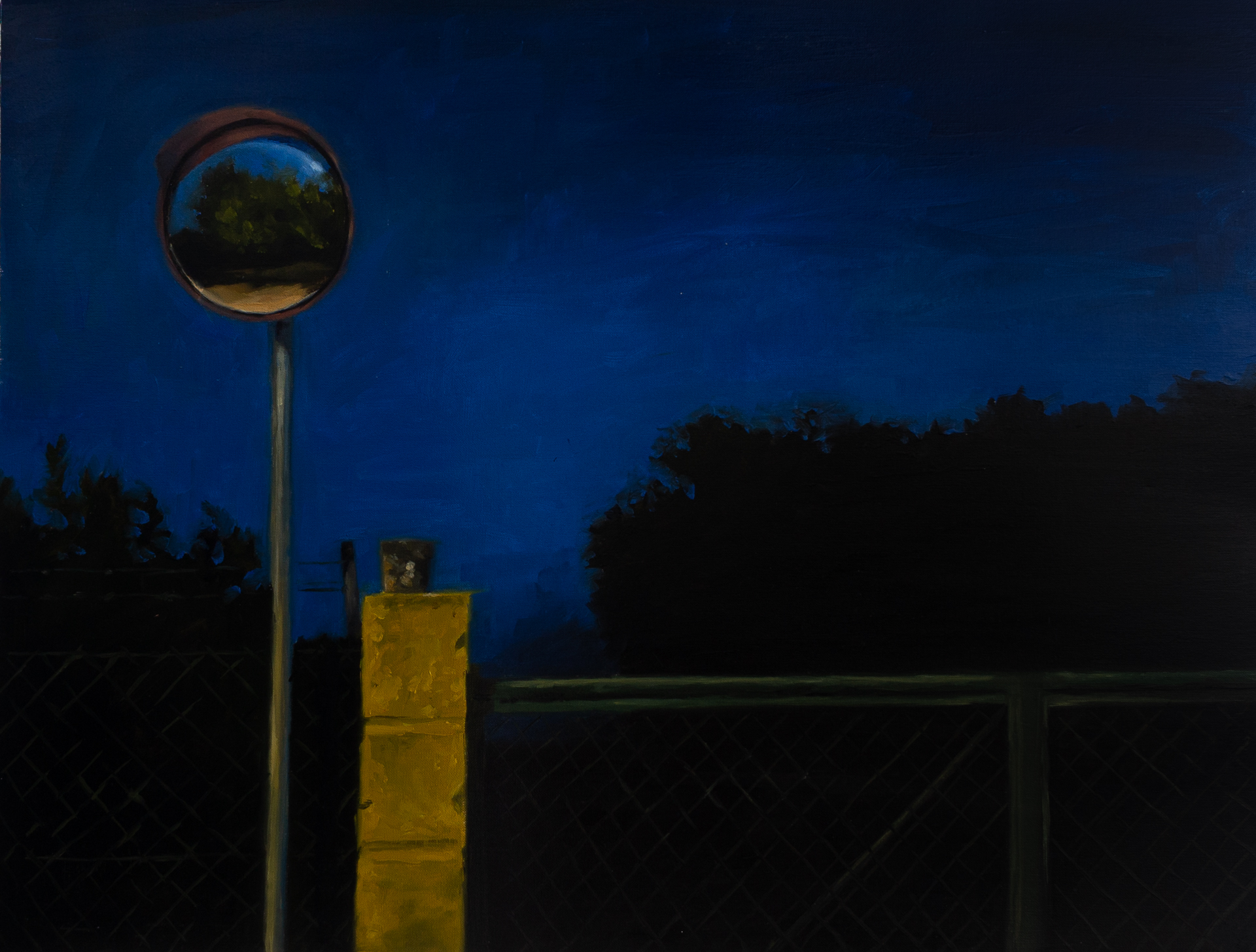 425_ Mirror, Blue Hour 