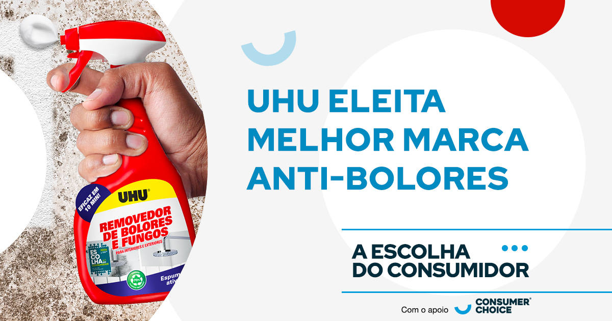 UHU eleita melhor marca anti-bolores 