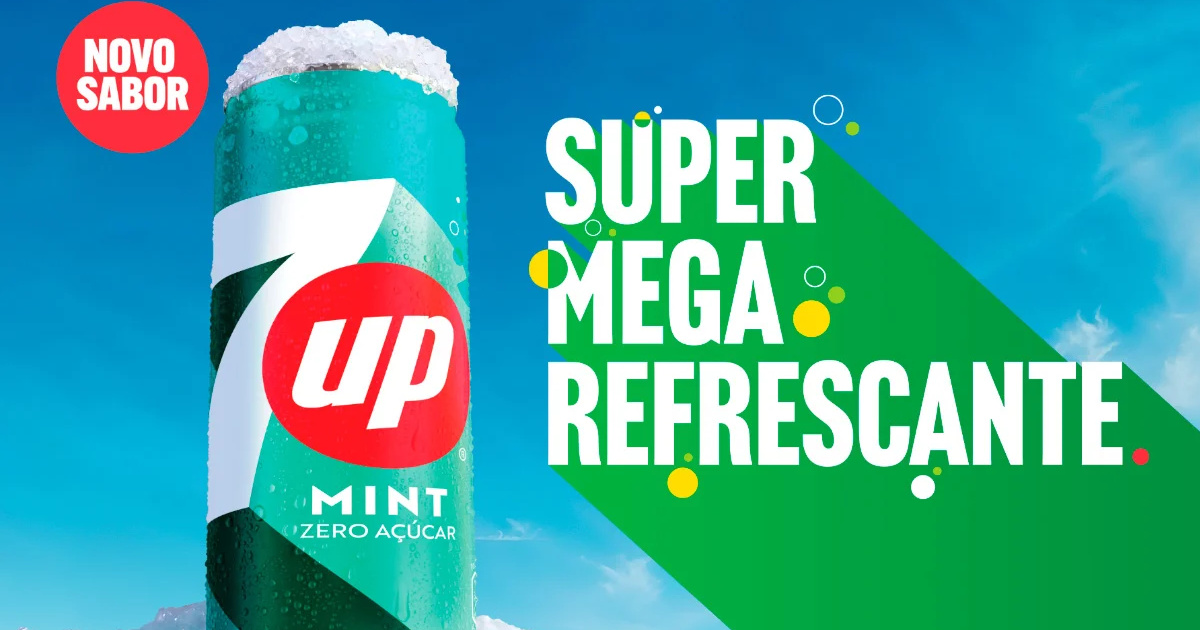 7UP apresenta sabor Mint em Portugal