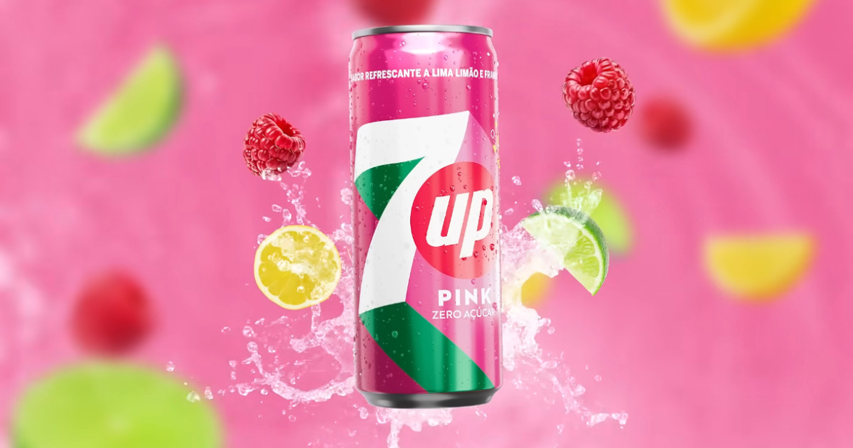 7UP Pink: marca pinta o verão de rosa com novo sabor