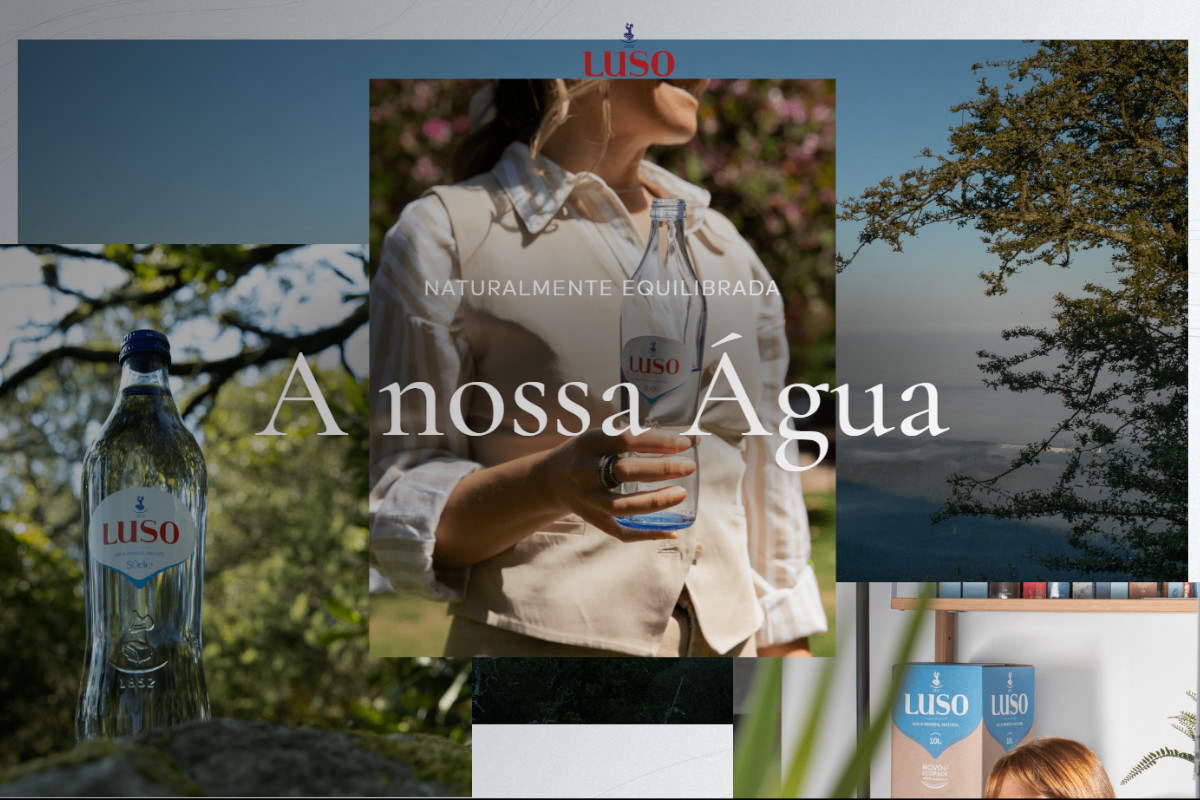 Água de Luso lança novo site