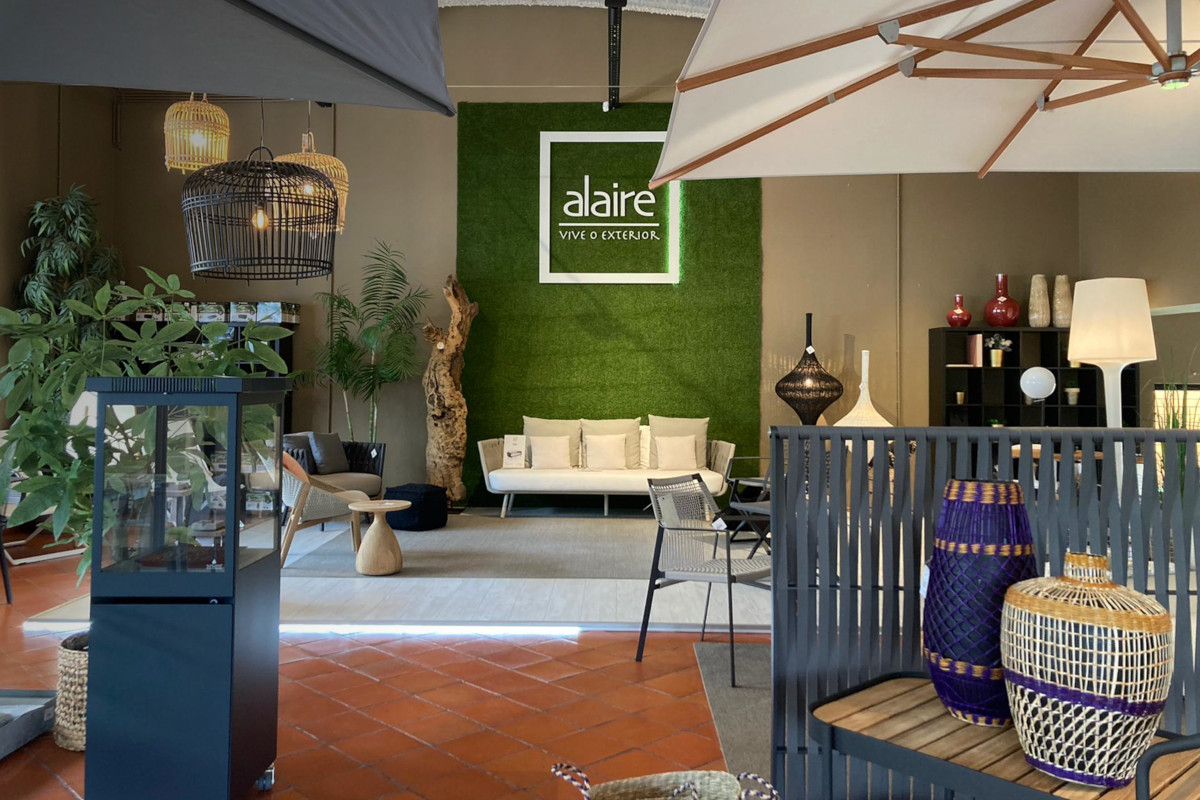 Viver o exterior com a Alaire