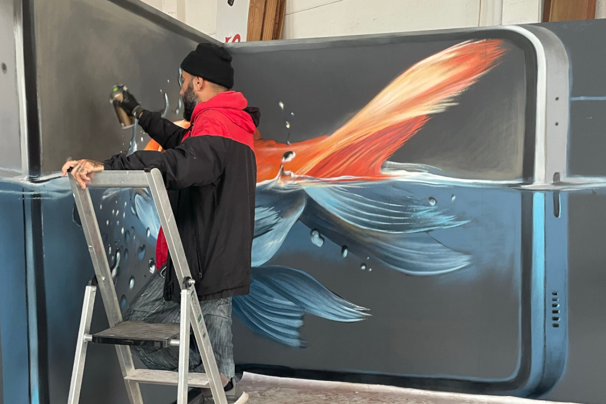 Obras de Odeith mostram nova perspetiva dos dobráveis da Samsung