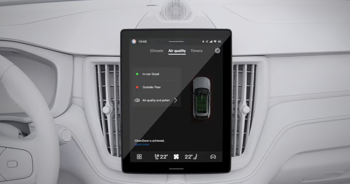 Alergias na primavera? Volvo quer melhorar a qualidade do ar dentro dos automóveis
