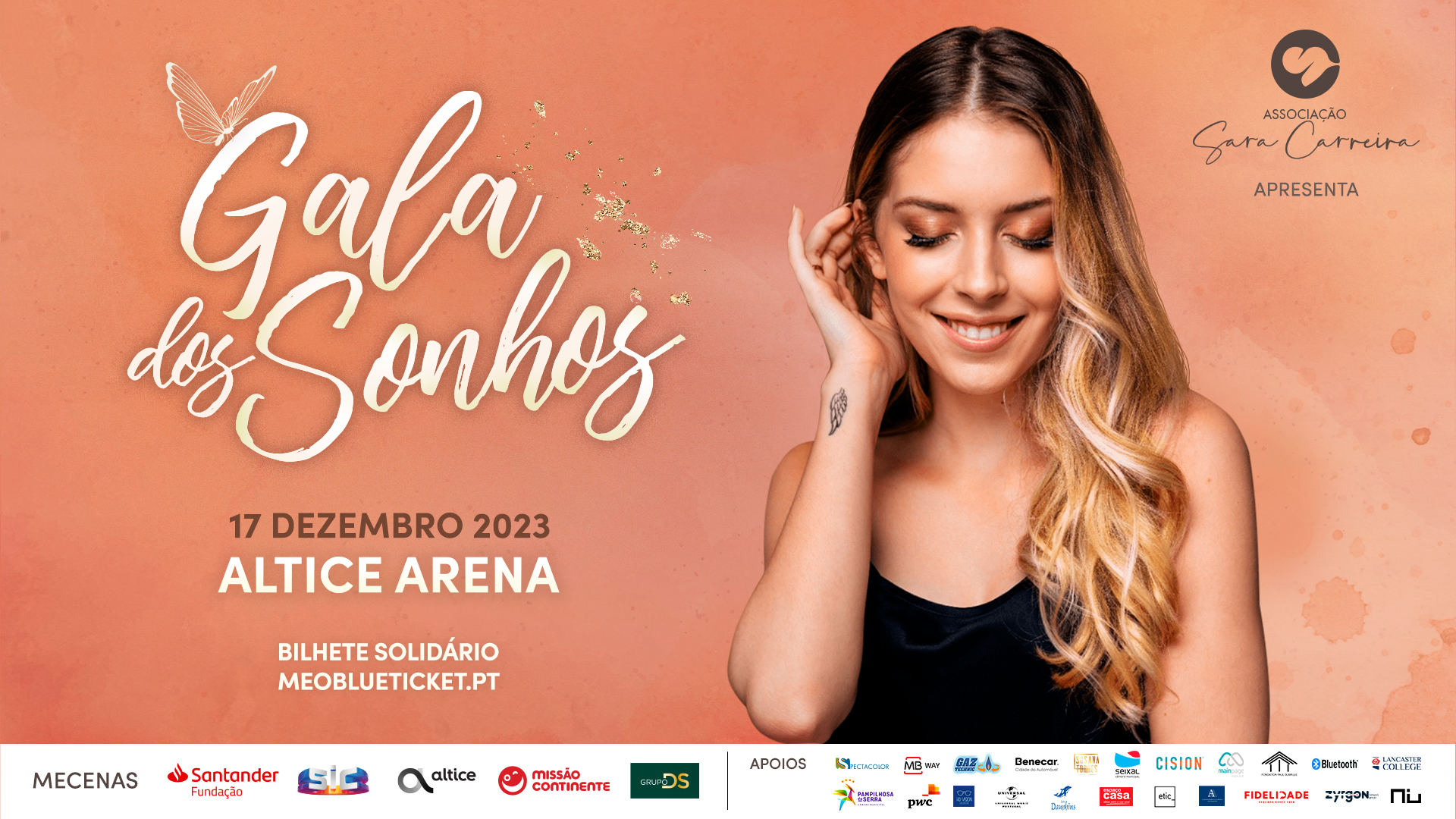 3ª edição da Gala dos Sonhos sobe ao palco da Altice Arena  