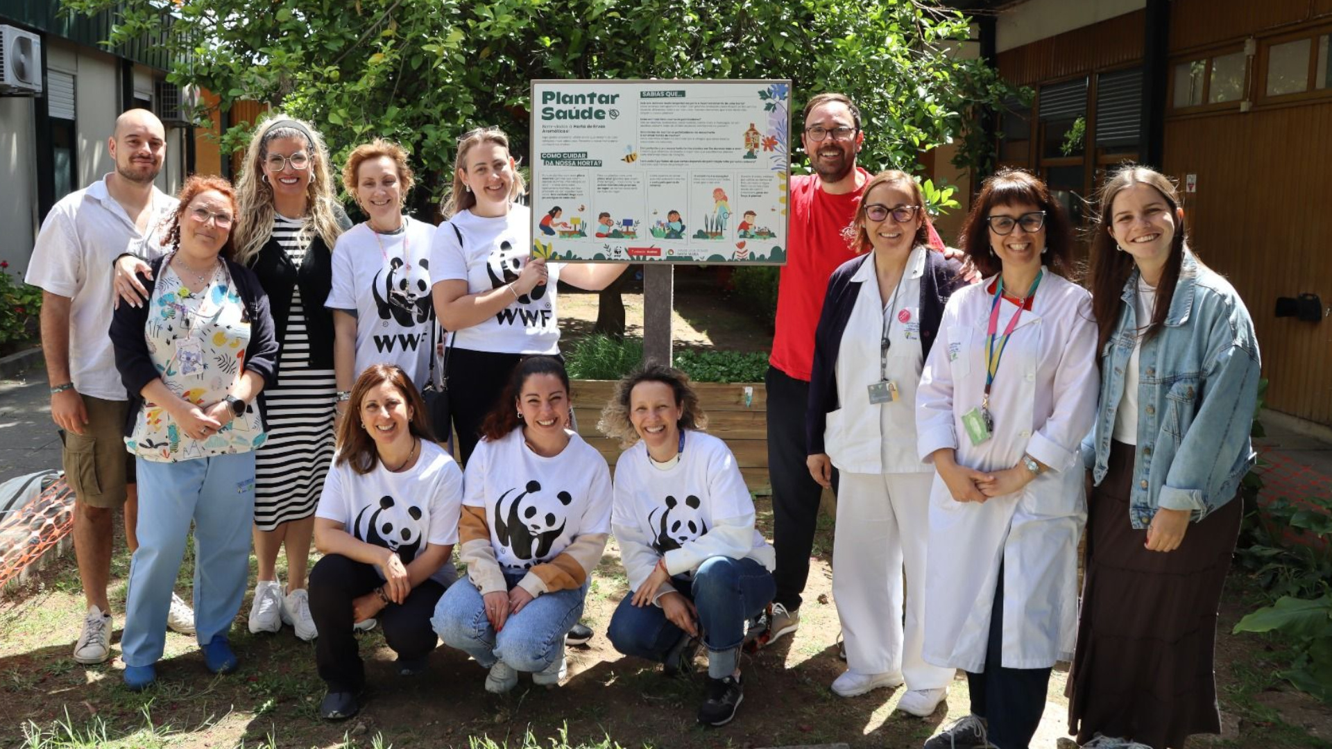 Fundação Auchan apoia horta infantil no Santa Maria