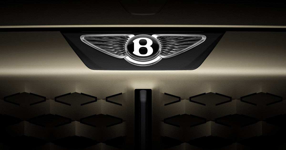 Emblema histórico da Bentley ganha novo visual para marcar nova fase