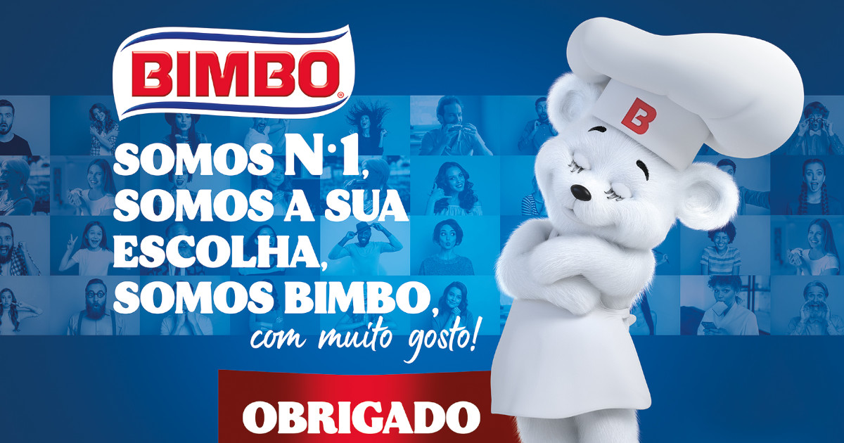 “Obrigado”: Bimbo lança campanha para agradecer aos portugueses