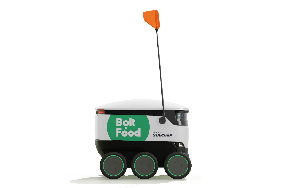 Bolt Food testa entrega de comida com robôs na Estónia 