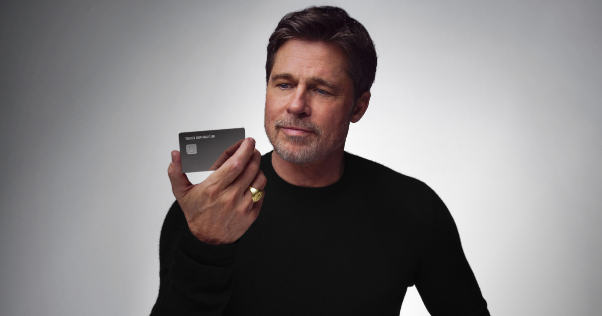Trade Republic escolhe Brad Pitt para protagonizar nova campanha europeia