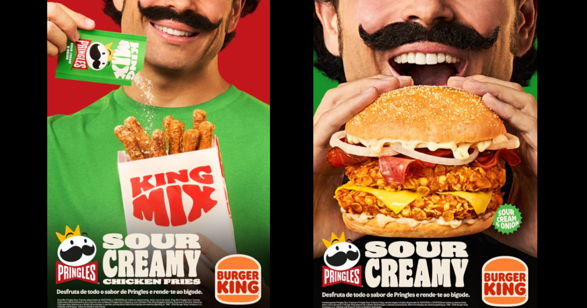 Bigode dá direito a sobremesa: Burger King lança desafio aos portugueses