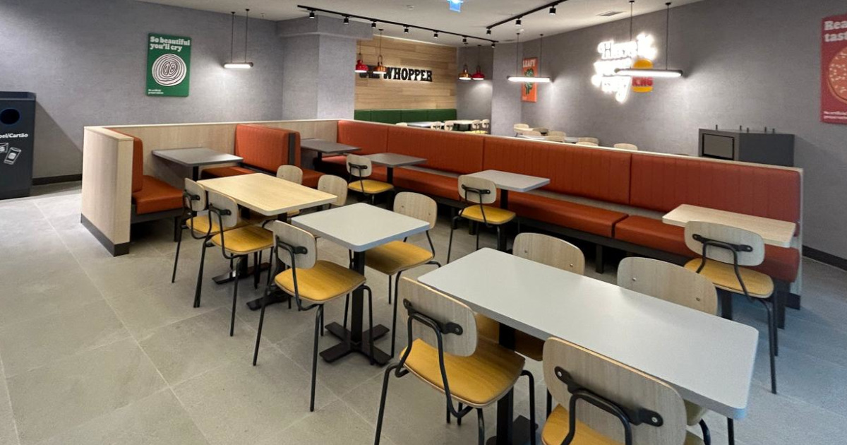 O Burger King mais antigo do país foi renovado 
