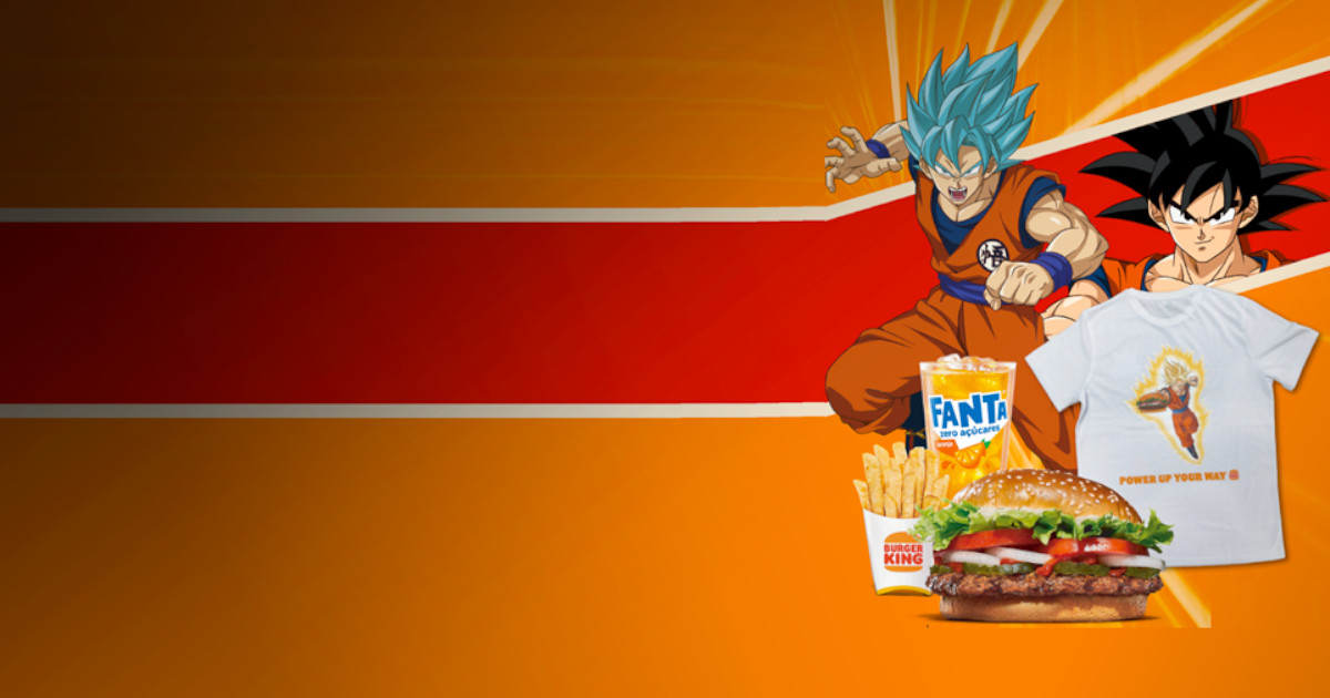 Burger King junta-se a Dragon Ball Super com seis figuras colecionáveis