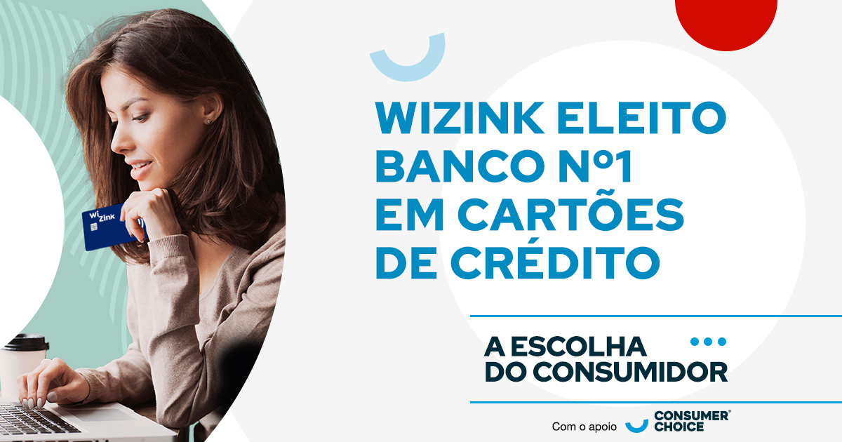 WiZink eleito banco Nº1 em cartões de crédito