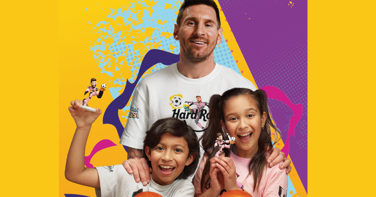 Hard Rock e Messi lançam “Capitão Messi” e apoiam vítimas dos furacões nos EUA