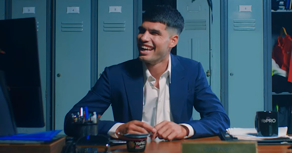 Carlos Alcaraz é o novo embaixador da YoPRO