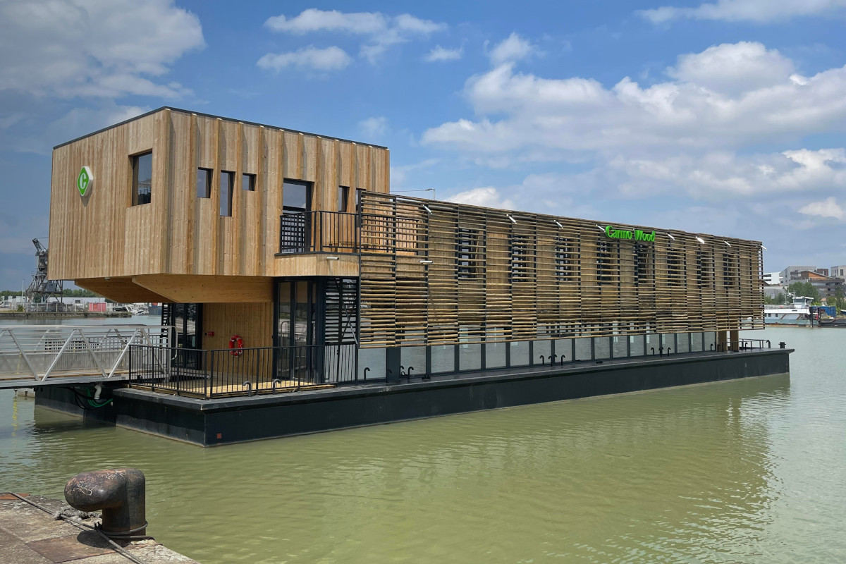 Carmo Wood lança escritórios flutuantes em França