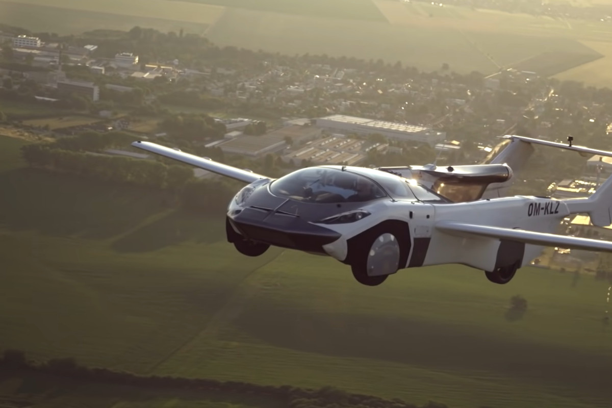 Carro voador com motor BMW foi testado com sucesso