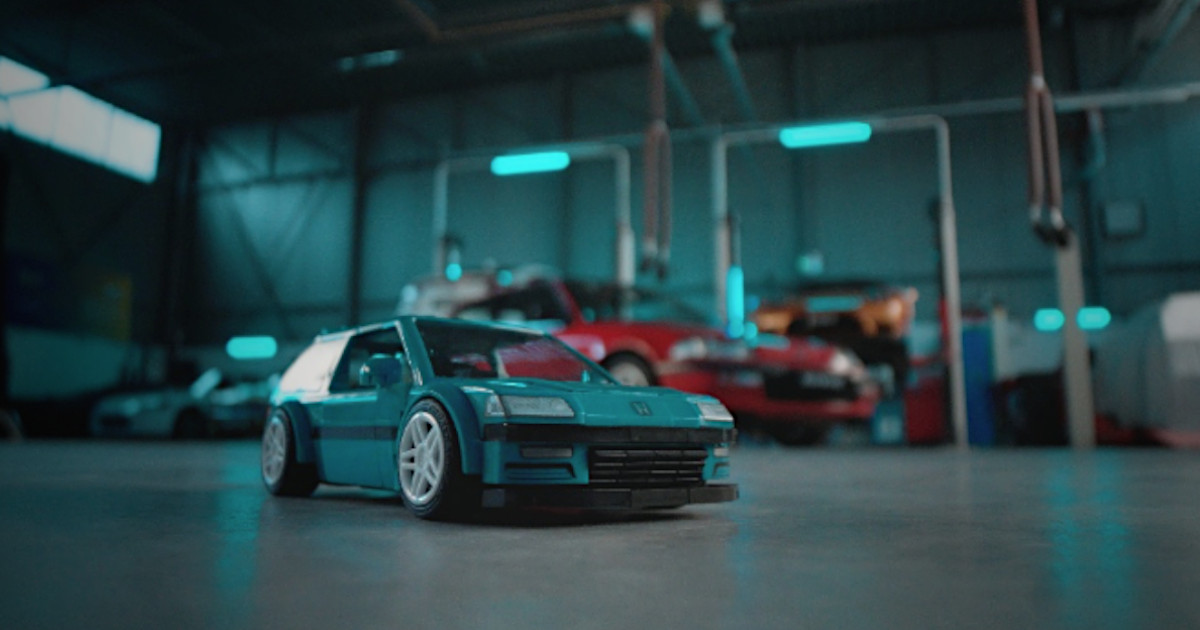 Mattel Brick Shop e Hot Wheels lançam dois modelos de coleção da Honda