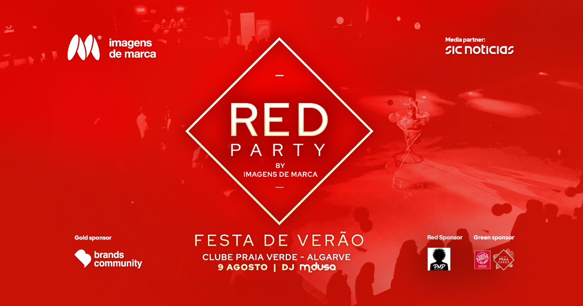 Agosto marca regresso da Red Party by Imagens de Marca ao Clube da Praia Verde