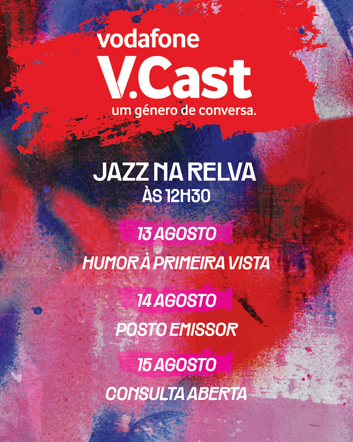 Vodafone leva podcasts ao vivo ao Paredes de Coura para promover debate sobre misoginia, igualdade e inclusão