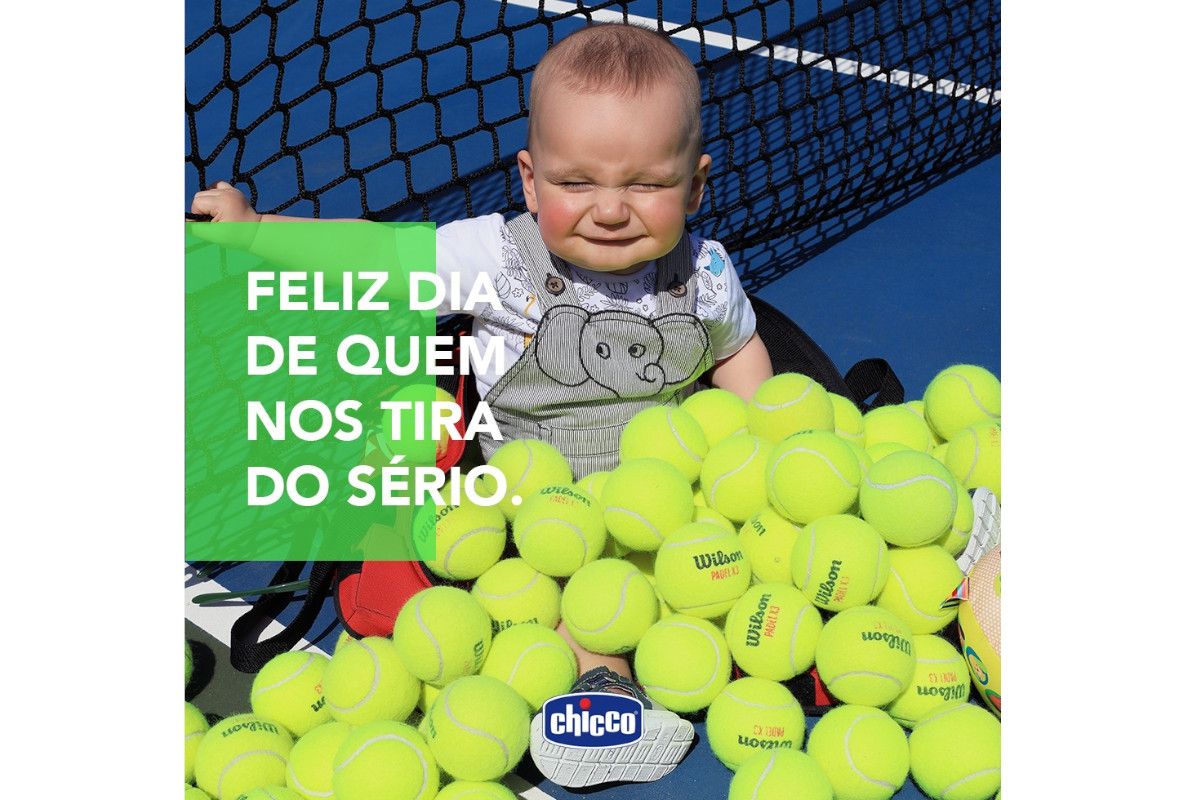 Chicco celebra o “Dia de Quem Nos Tira (D)o Sério”