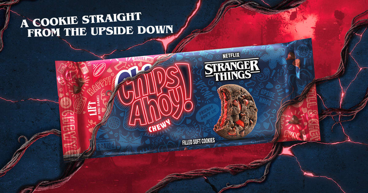 Chips Ahoy! junta-se a Stranger Things