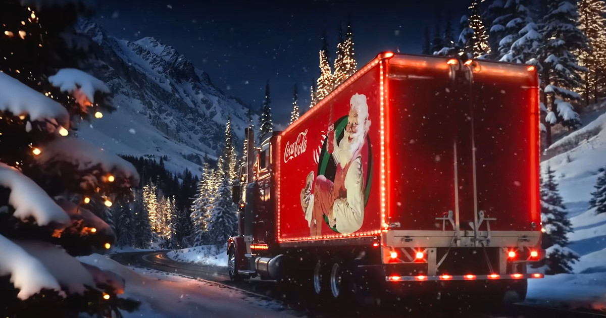 Coca-Cola lança nova versão de “Holidays Are Coming”… e foi gerada por IA