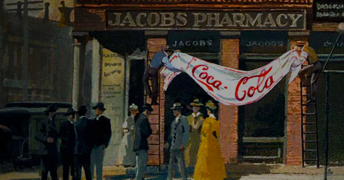 Sabia que... a Coca-Cola começou por ser vendida em copos ao balcão de uma farmácia?