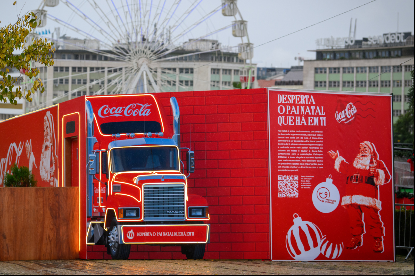 Coca-Cola e Palhaços d’Opital unem-se para alegrar o Natal