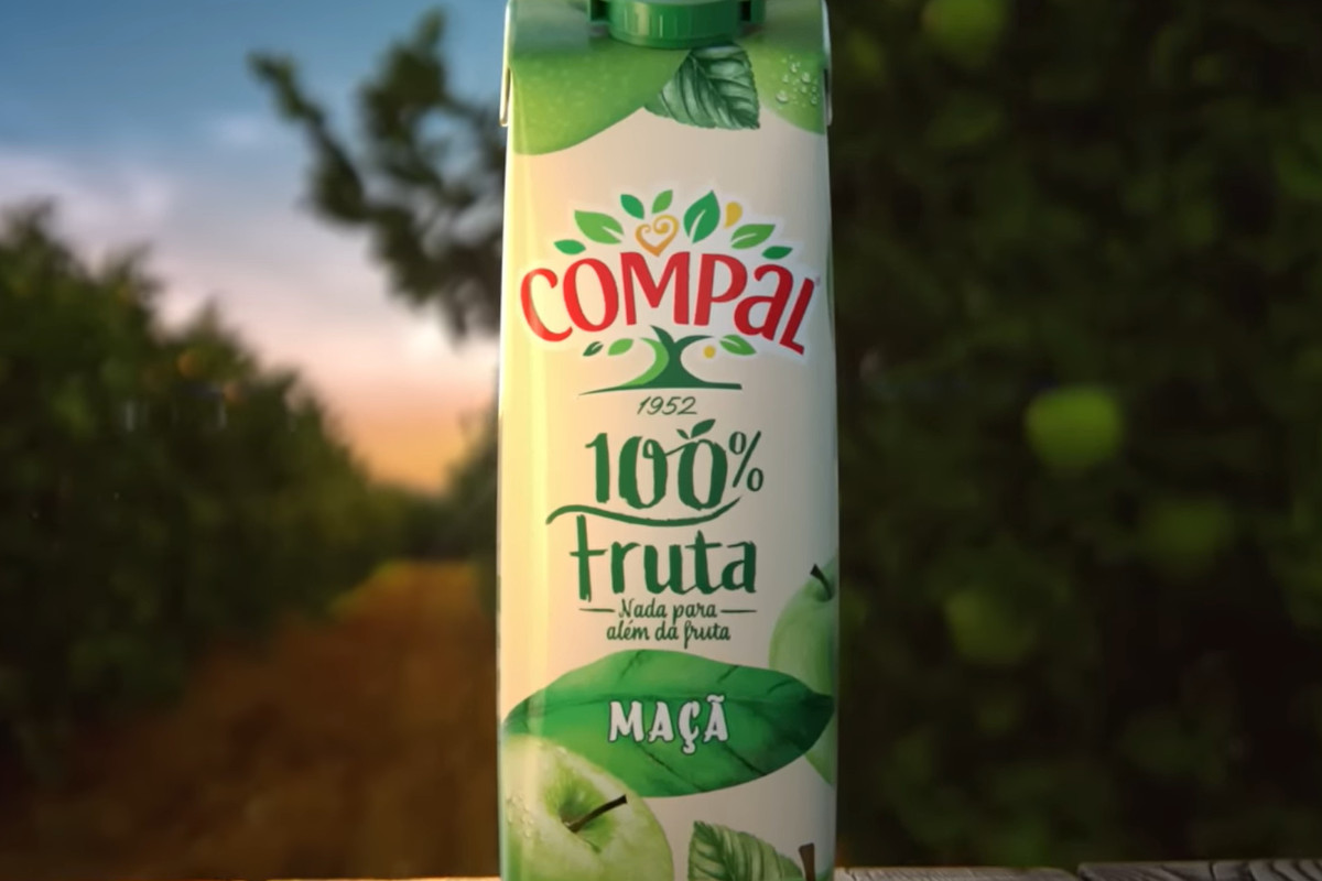 Compal lança nova gama 100% fruta
