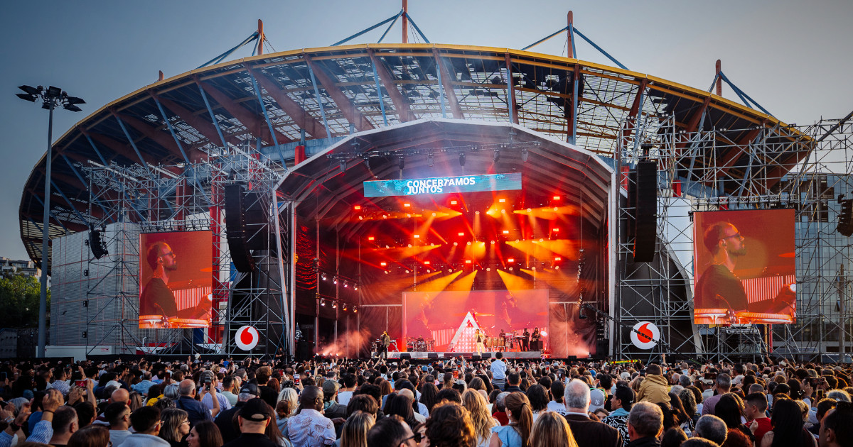 “Concertamos Juntos” leva 40 mil pessoas a Leiria num concerto de união após a tempestade Kristin