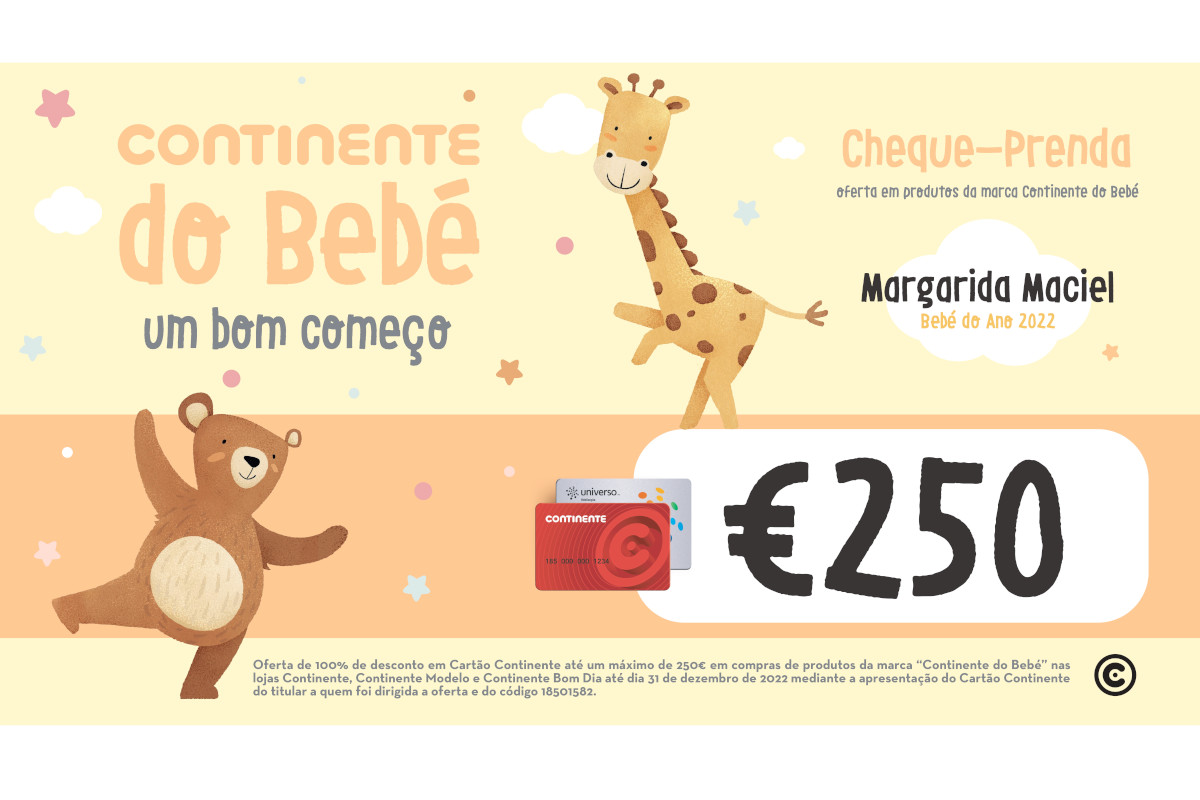 ‘Continente do Bebé’ ofereceu cheques-prenda aos primeiros bebés do ano