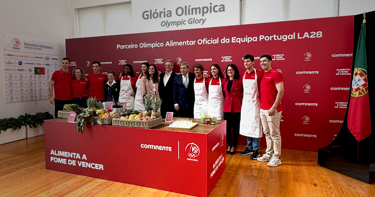 Continente junta-se ao Comité Olímpico de Portugal: “A alimentação é muito importante no desempenho”