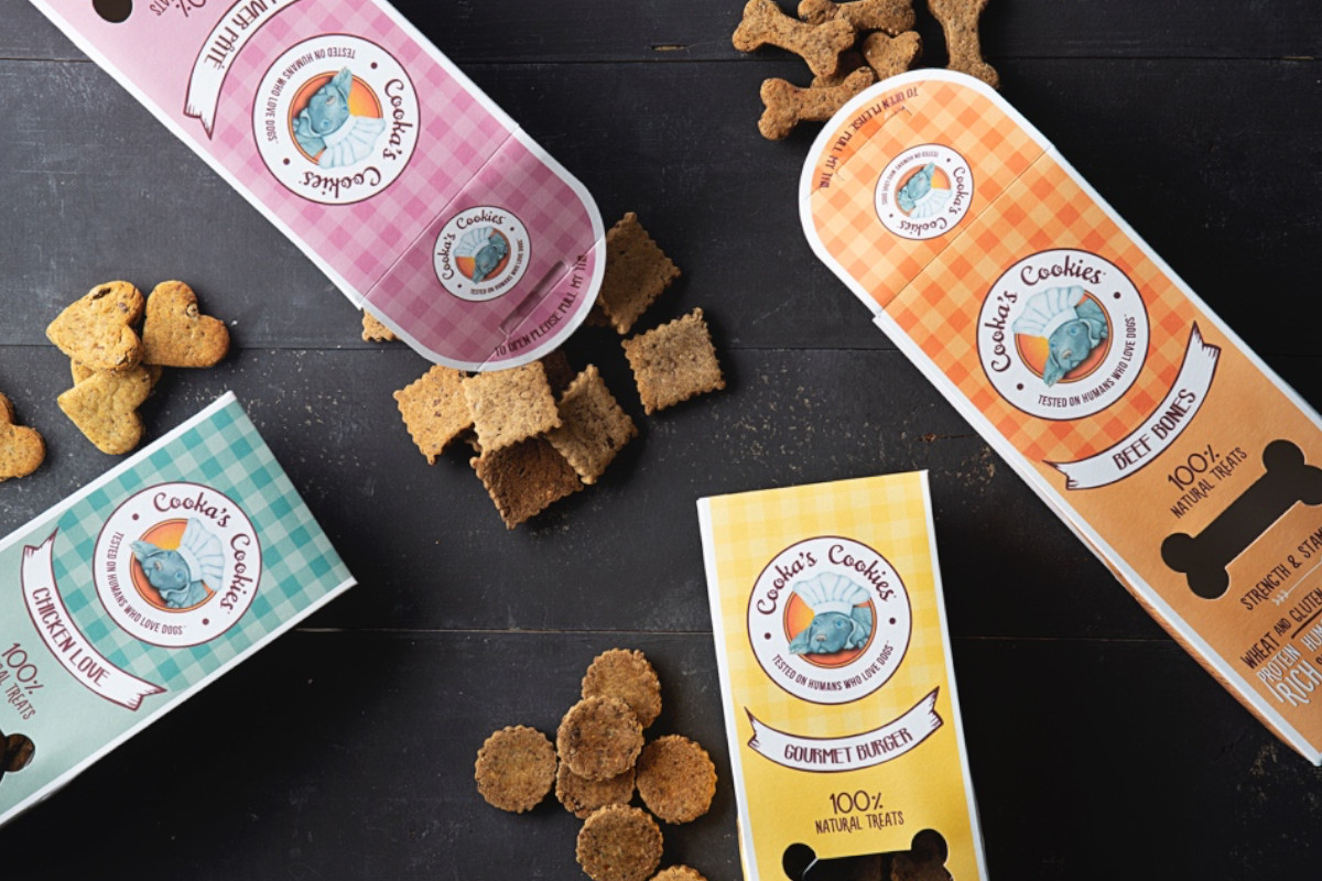 Cooka’s Cookies: a marca de pastelaria saudável para animais 