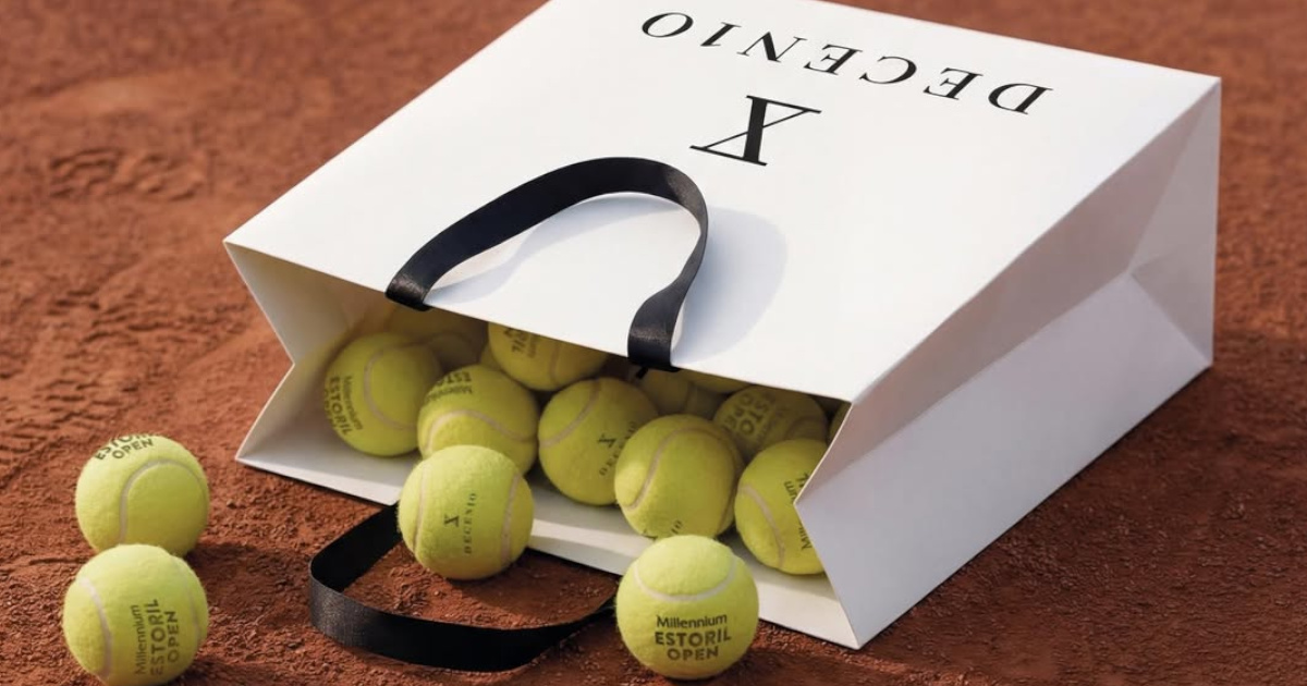 Decenio torna-se parceira oficial de vestuário do Millennium Estoril Open