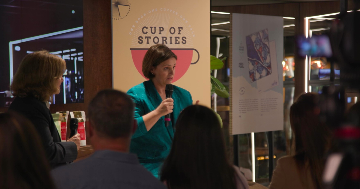 Onde a partilha acontece entre café e literatura