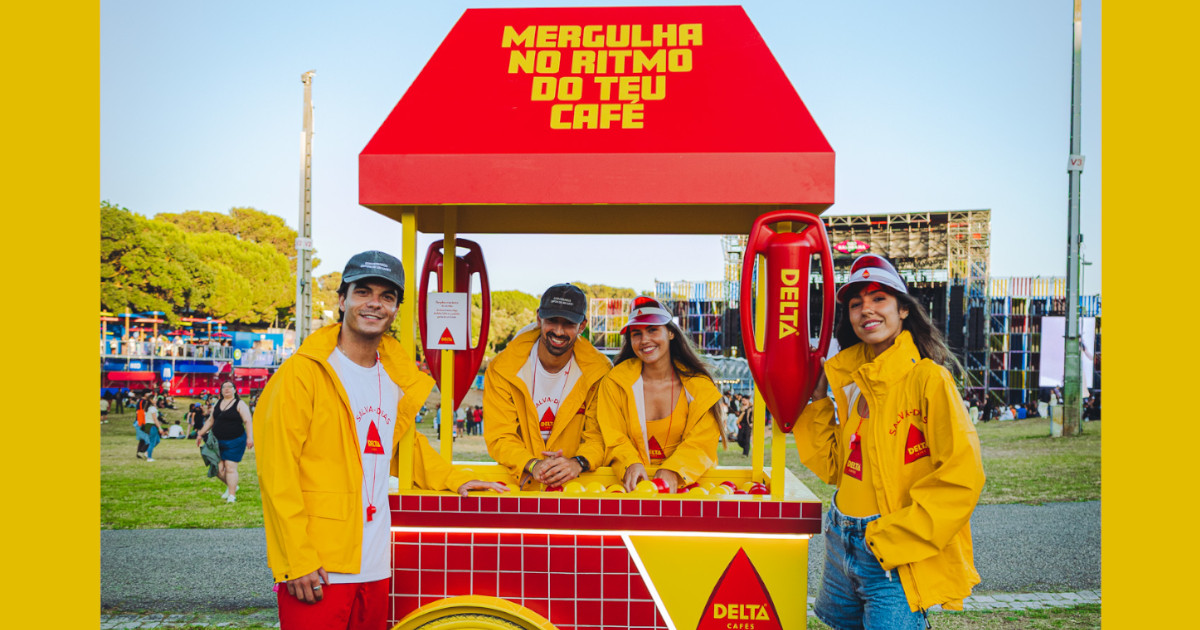 “Mergulha no ritmo do teu café” é o mote da Delta Cafés para os festivais de verão