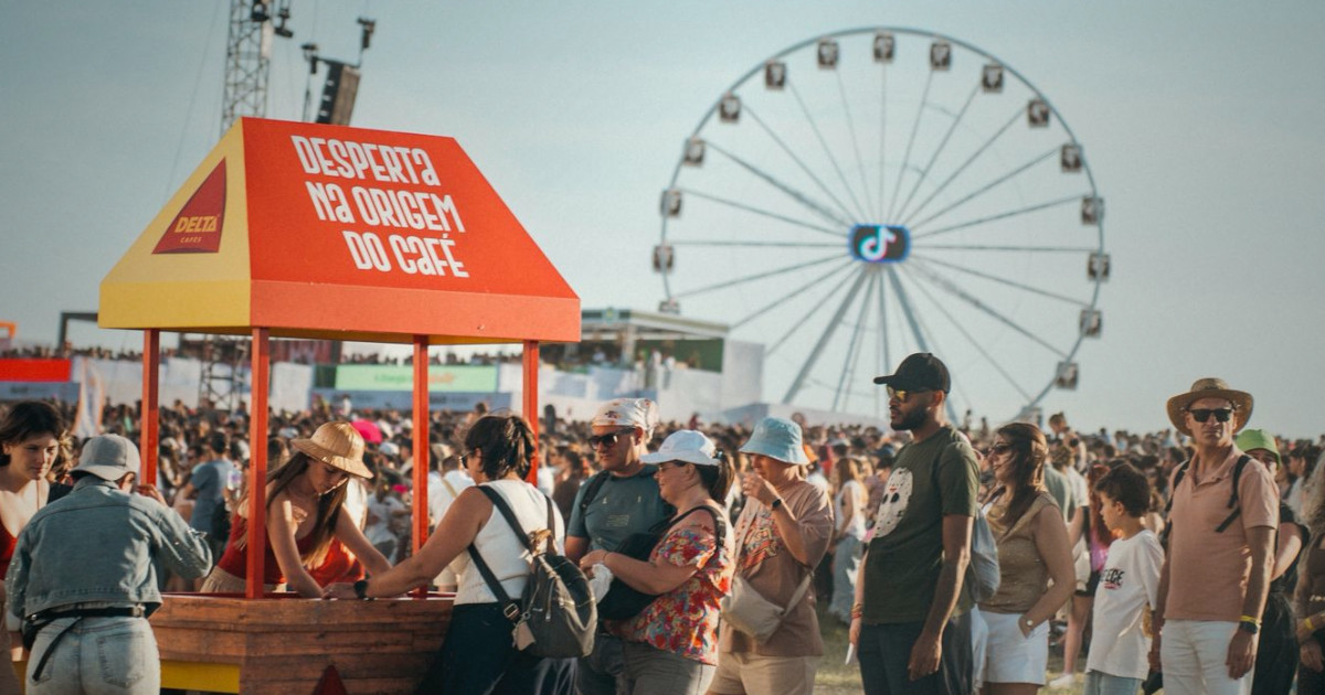 Delta Cafés leva novo conceito “Desperta na Origem do Café” aos festivais de verão