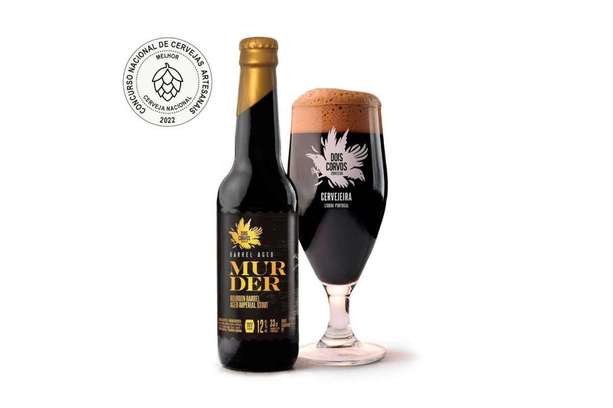 A melhor cerveja artesanal portuguesa de 2022 é da Dois Corvos