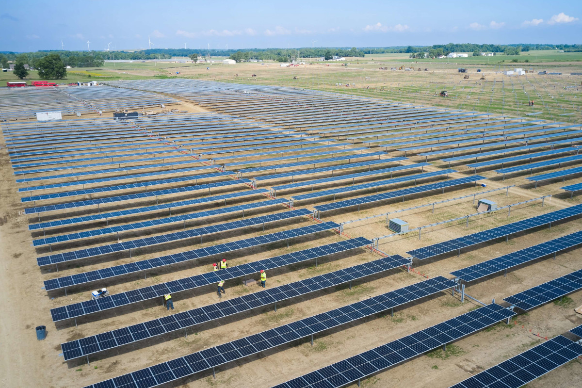 EDP Renováveis constrói maior parque solar do Indiana