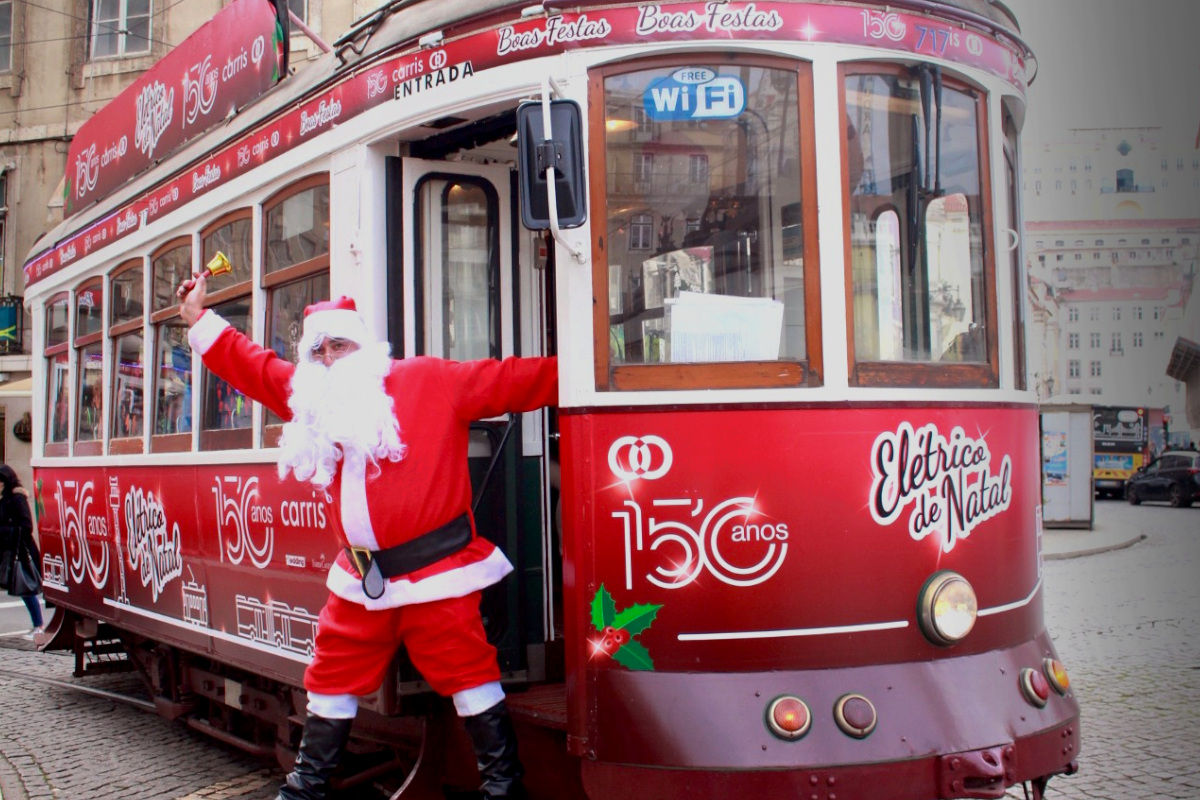 Já se pode inscrever para andar no elétrico de Natal da CARRIS