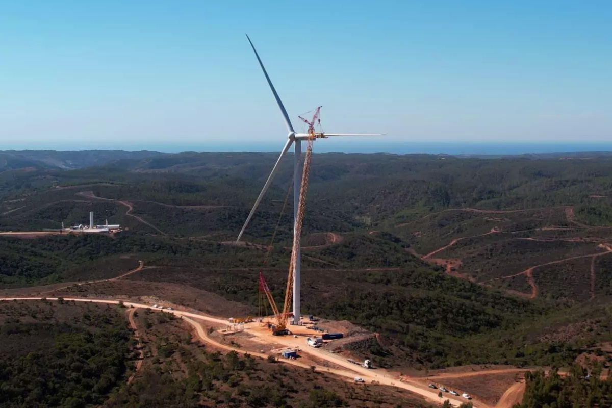 EDPR e Vestas instalam as maiores turbinas eólicas da Península Ibérica
