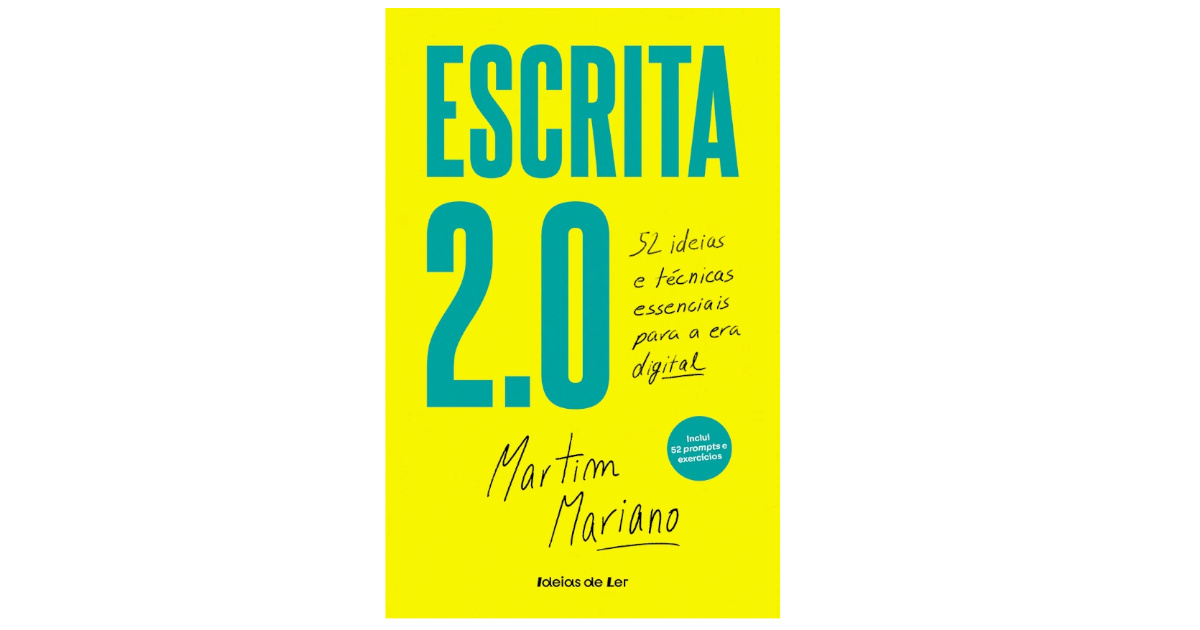 Martim Mariano lança “Escrita 2.0”, um guia para comunicar melhor num mundo de textos automáticos
