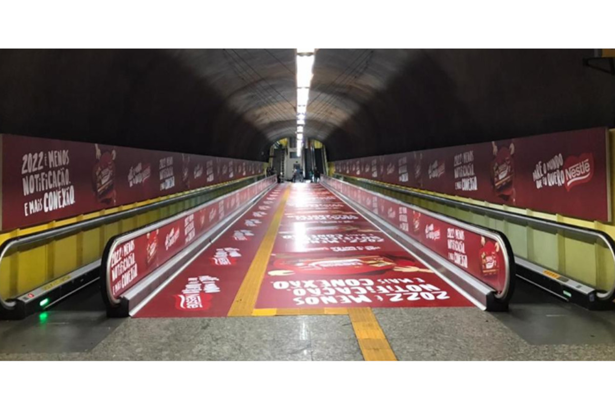 No Brasil, há estações de metro que cheiram a chocolate
