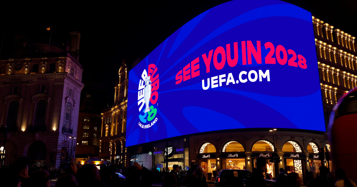 Identidade do UEFA EURO 2028 desenvolvida em Portugal pela VML Branding