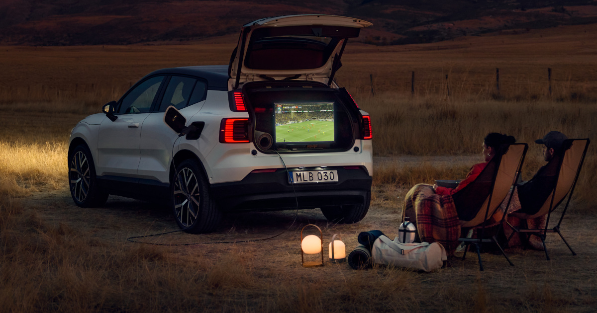 E se o seu Volvo EX30 se transformasse numa powerbank?