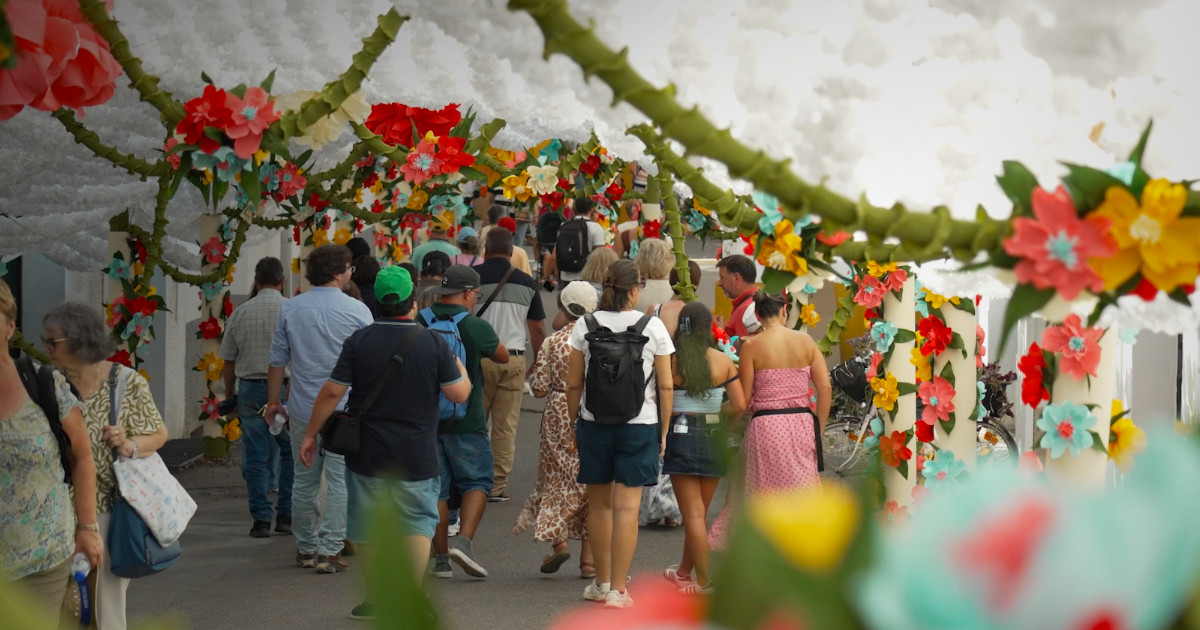 Há um sítio no mundo onde as flores nascem quando o povo quer