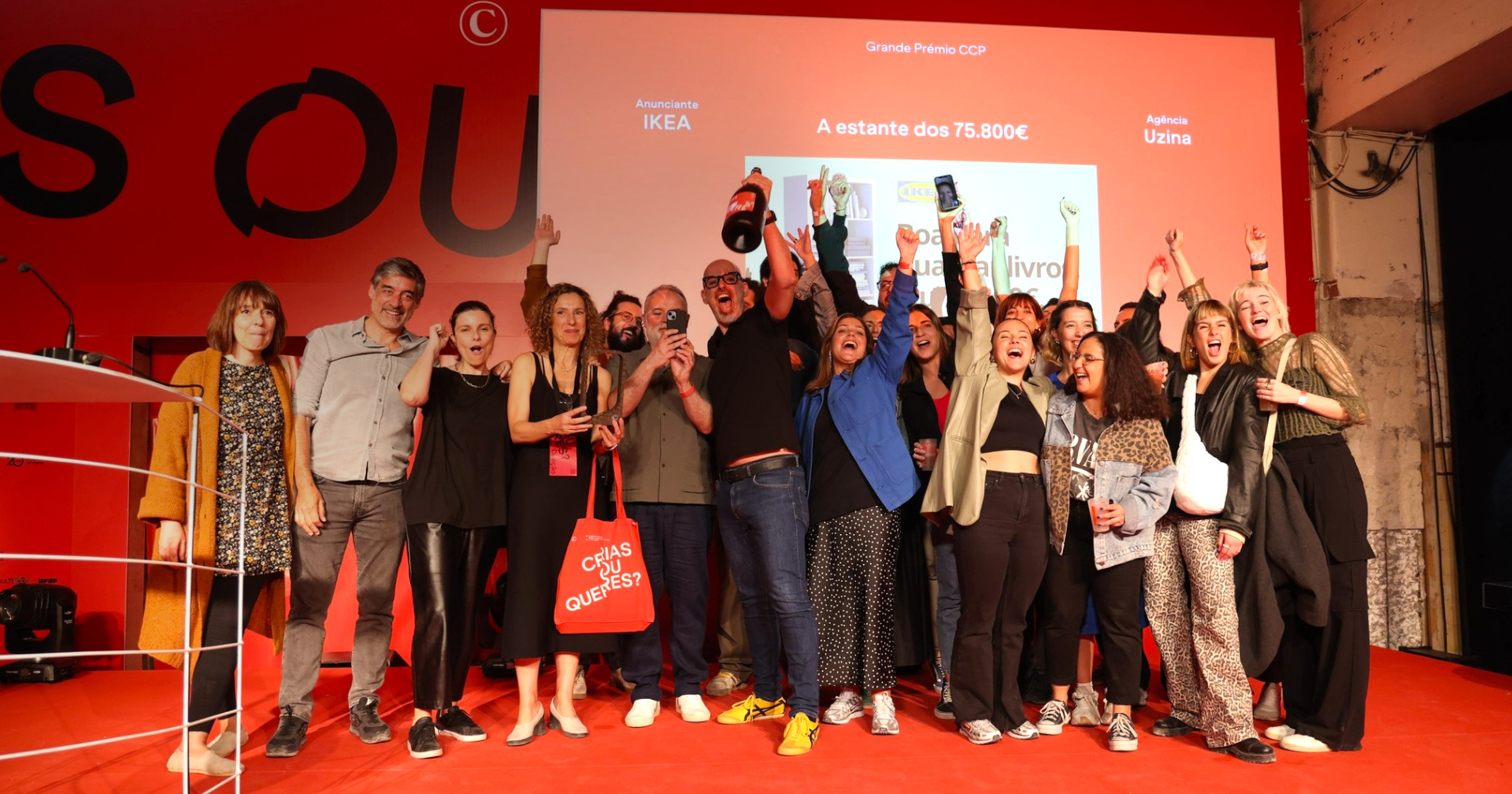 “Estante dos 75.800€” da IKEA vence o Grande Prémio CCP 2024